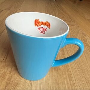 Vintage Kahlua "Anything Goes" Blue Mug